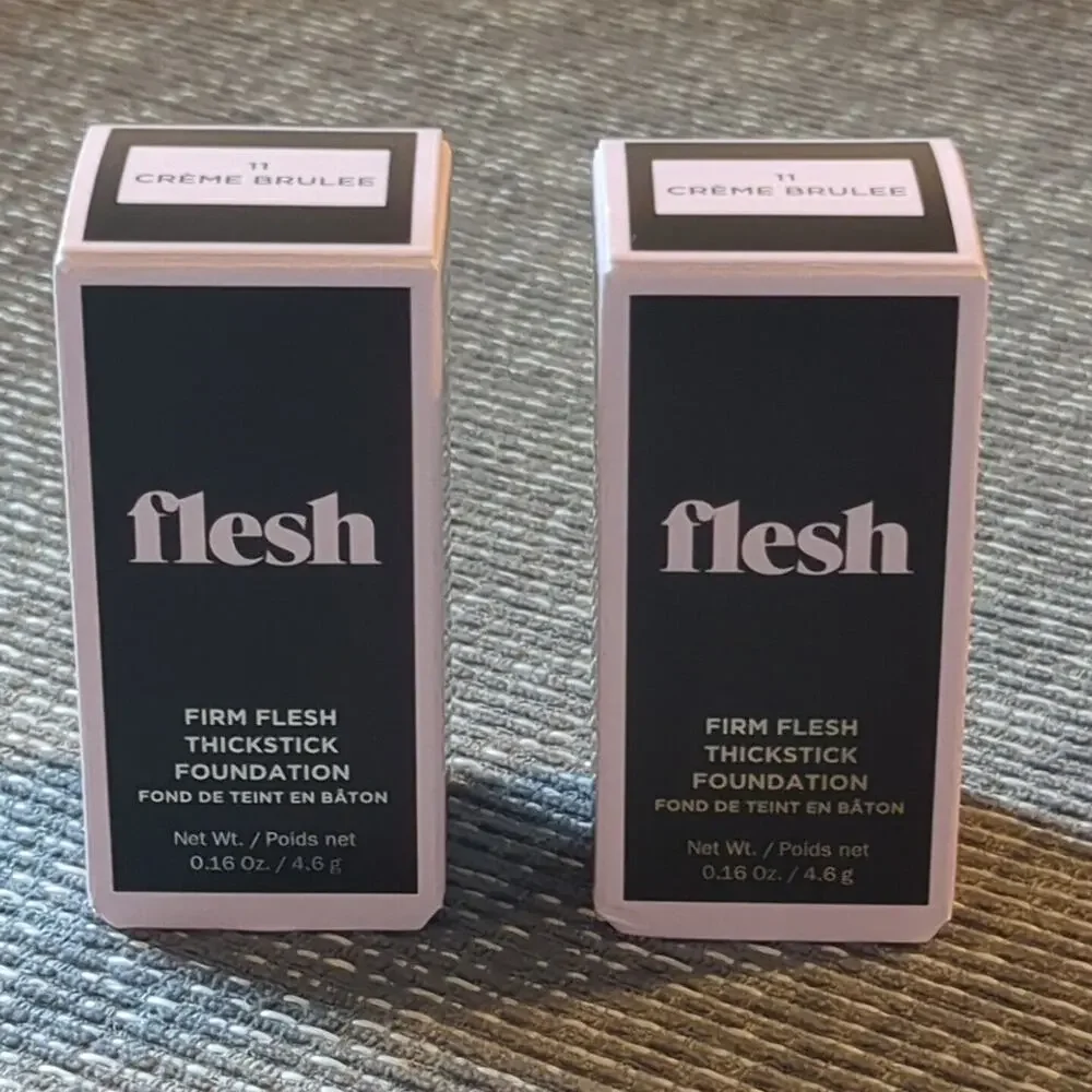 Flesh Firm Flesh Thickstick Foundation Concealer .16 oz‎ #11 Creme Brulee Lot 2